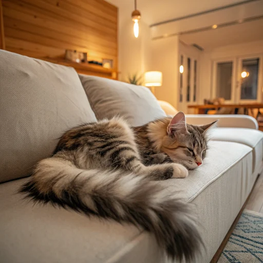small-maine-coon-cat-sleeping-on-sofa