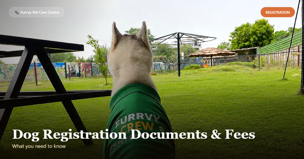 dog registration documents fees gurugram